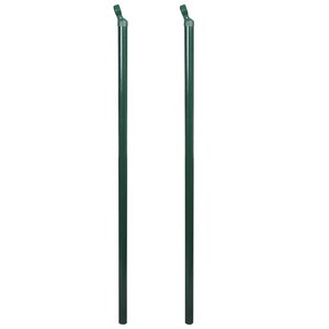 140362 vidaXL Fence Struts 2 Pièces 175 cm