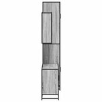 vidaXL Ensemble de meubles de salle de bain 3 Pièces Sonoma gris