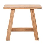 Tabouret en teck BARCELONA 50 cm