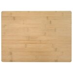 vidaXL Table de cuisine Naturel 40 x 30 x 53 5 cm Bambou