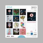 Calendrier 30x30 art food 2023