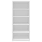 vidaXL Armoires à chaussures 2Pièces Blanc 31 5x35x70cm Bois d'ingénierie