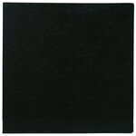 Agenda exécutif couv plast grainée noir 16 x 16 cm quovadis
