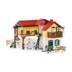 SCHLEICH - Figurine 42407 Ferme avec étable et animaux
