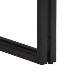 vidaXL Table basse 50x50x35 cm bois de manguier massif brut