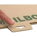 Paquet-carton d'expédition mail box  taille: xs (l)249 x (p)157 x (h)42 smartboxpro