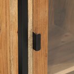 vidaXL Armoire de salle de bain 40x27x190 cm bois massif d'acacia