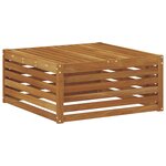 vidaXL Ensemble de canapés d'extérieur 7 pc Naturel et gris clair