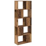 vidaXL Centre de divertissement Marron 60 x 24 x 155 cm