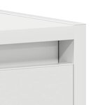 vidaXL Armoire de salle de bain Blanc 60x33x61 cm Bois d'ingénierie