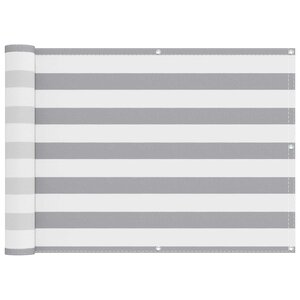 vidaXL Écran de balcon 75 x 500 cm Tissu Oxford Rectangulaire