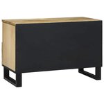 vidaXL Buffet TV - 70x33.5x46 cm  en bois de manguier massif