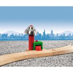 Brio World Signal Cloche Magnetique - Accessoire pour circuit de train en bois - Ravensburger - Mixte des 3 ans - 33754