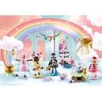 PLAYMOBIL 71348 - Princess Magic Calendrier de l'Avent - Arc-en-ciel