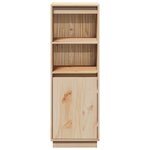 vidaXL Buffet haut 37x34x110 cm Bois massif de pin
