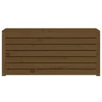 vidaXL Boîte de jardin marron miel 101x50 5x46 5 cm bois massif de pin