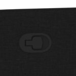 vidaXL Fauteuil de massage inclinable Noir Tissu