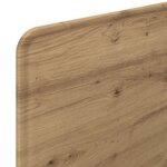 vidaXL Tête de lit Chêne artisanal 90 cm Bois d'ingénierie