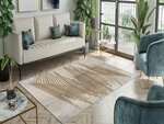 Tapis de salon NOUR 300 x 400 cm - Or