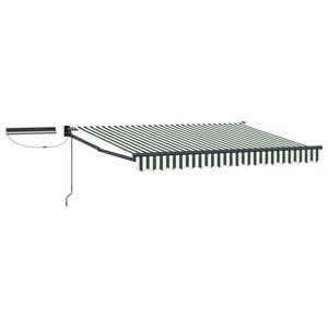 vidaXL Auvent rétractable électrique 3 5 x 2 5 m