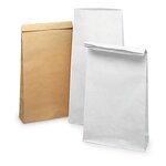 Sac kraft haute résistance brun double épaisseur 180 g/m² 24x52x11 cm (lot de 100)