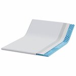 vidaXL Coussins de Matelas Blanc 140 x 190 cm