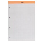 Rhodia - bloc perforé - 21 x 31 8 - 160 pages seyes - papier velin surfin p.e.f.c 80g - 2 couleurs aléatoires