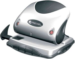 Perforateur de précision 2 trous P225 noir/argent REXEL
