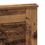 vidaXL Tête de lit Bois Ancien 140 cm Bois d'ingénierie