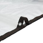 vidaXL Housse de protection plantes avec œillets 2x3 m polyéthylène