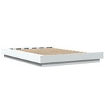 vidaXL Cadre de lit sans matelas blanc 140x200 cm