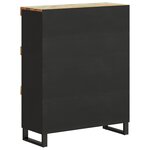 vidaXL Armoire latérale 85x33x107 cm bois massif de récupération