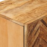vidaXL Armoires de rangement Marron 60 x 33 5 x 75 cm