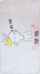 Tapis enfant Calin 100 x 160 cm - Rose