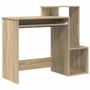 vidaXL Bureau Chêne sonoma 106 x 40 x 88.5 cm Bois d'ingénierie