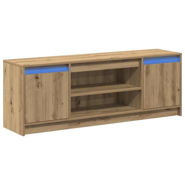 vidaXL Unites TV Marron 139 5 x 34 x 50 cm Bois d'ingénierie