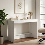 vidaXL Bureau de lit Blanc Bois d'ingénierie 100 x 45 x 75 cm