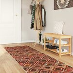 vidaXL Coureur de Tapis MARSA Multicolore 80 x 450 cm Polyester et PVC