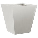 vidaXL Jardinières 2 Pièces 30x30x30 cm acier inoxydable