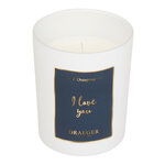 Bougie cadeau amour - I love you - Draeger