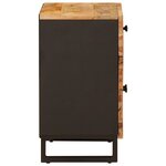 vidaXL Armoire de lit Marron 50 x 33 x 60 cm Bois de mangue massif