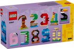 LEGO Les chiffres d'anniversaire 40807