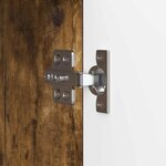 vidaXL Meuble TV 150 x 31 x 50 cm Chêne fumé Bois d'ingénierie