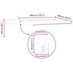vidaXL Auvent rétractable électrique Crème et Blanc 3 x 2 m