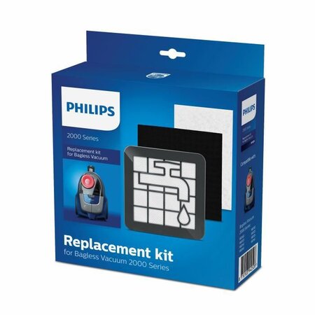 Kit de remplacement filtres aspirateur sans sac série 2000 - philips