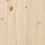 vidaXL Tête de lit murale 82 5x3x60 cm Bois massif de pin