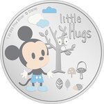 Pièce de monnaie en Argent 2 Dollars g Millésime 2024 Little Hugs BOY