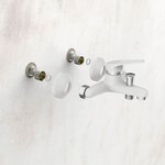 EISL Mitigeur de bain SPEED blanc