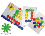 Jeu de construction pour enfant engrenages girasol 72 pièces