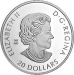 Pièce de monnaie en Argent 20 Dollars g 31.39 Millésime 2023 MAGIC OF THE SEASON